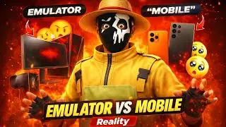 🤡Emulator vs Mobile💀🔥 | AnmolOfficialGaming😼