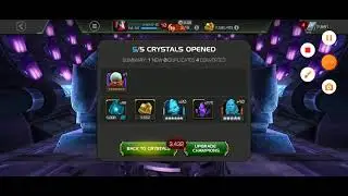 got 7 star mysterio from magnetron crystal