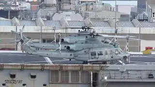 UNITED STATES NAVY LPD USS SAN ANTONIO LPD-17 AT DEVONPORT NAVAL BASE - 20th April 2021