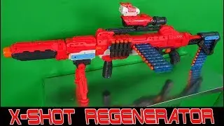 [REVIEW] ZURU X-SHOT REGENERATOR BLASTER | UNBOXING, VORSTELLUNG, SCHUSSTEST