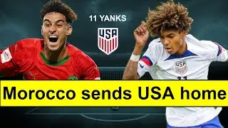 США разбили сердце после поражения в матче против Марокко на чемпионате мира по футболу среди юно...