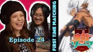 Food Wars! S1E24 食戟のソーマ | Canadian First Time Watching | Anime Reaction | Anime Review | Commentary