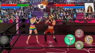 MOBILE GAME  BAD GIRLS WRESTLING 2019: HELL RING WOMEN FIGHTING