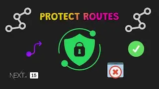 Protected routes in Nextjs 15 | Protect Routes with Middleware Nextjs