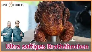 Saftiges Grillhähnchen   Oktoberfest Hähnchen mit Injektion