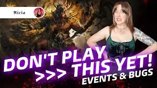 WATCH THIS BEFORE YOU PLAY! More Bugs than Fixes? Diablo Immortal TheOnlyRicia.