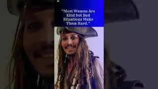 Most Women Are....??? Johnny Depp Inspirational Quotes 💪👍#shorts #johnnydepp #24