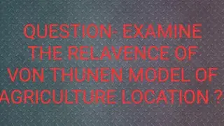 GEOGRAPHY OPTIONAL PYQ'S WITH MODEL ANSWER