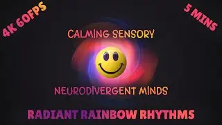 Rhythmic Pulse | 5-Min Soothing Motion for Neurodivergent Focus✨🌈