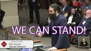 I Spoke out against ICE at Our Town Hall Meeting!