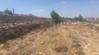 Jewish colonial settlers attacking farmers in their land