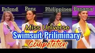 Miss UNIVERSE Priliminary Swimsuit Competition 2021 ||Peru/Panama/Philippines/Poland||