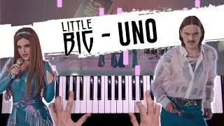 LITTLE BIG - UNO 🔹 Piano cover by musicman / НОТЫ
