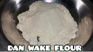 HOW TO MAKE DAN WAKE FLOUR AT HOME | EASY DAN WAKE FLOUR IN NIGERIA #mfalh #dumplings