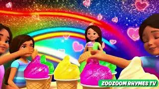 ➡️ The Ice Cream Man  english Kids Rhyme  ZooZoom Rhymes TV