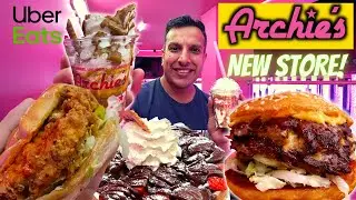 ARCHIES Review! NEW STORE! Great Smashed Patty Burger and Desserts!
