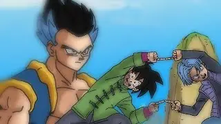 fan animation de super gotenks adolescente 💪🐲🐉🔥