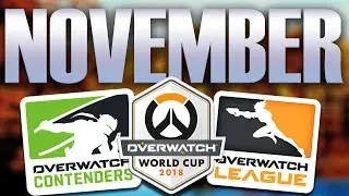This Month in Competitive Overwatch: November 2018