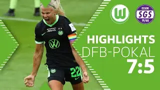 Verrücktes Spiel! VfL Wolfsburg - SGS Essen 7:5 n.E. | DFB-Pokalfinale - Highlights