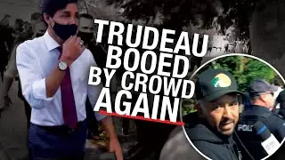 REPORT: Locals chase Prime Minister Trudeau out of British Columbia event