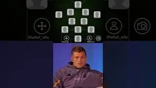 Tonyy Kroos Picks His Dream Team 🤯💀 #efootball #efootball2025