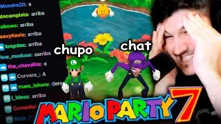 ¿puede el chat ganarme al Mario Party?
