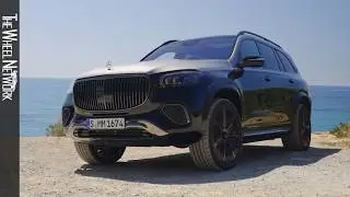2025 Mercedes-Maybach GLS 600 with Maybach Night Series Design Package | Driving, Interior, Exterior