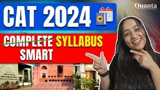 CAT 2024 Complete Syllabus| Important Topics EXPLAINED