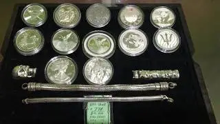 *52* YPS 3oz TOTEM 2oz SKULL RETIRED BARS SNAKE SILVER BRACELET 50g 100g AND 12oz  PROOF ROUNDS