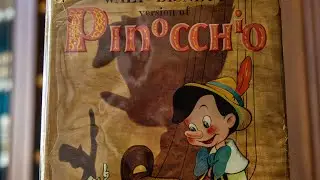 Walt Disneys Pinocchio rare book 