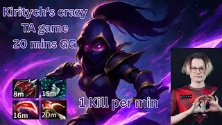 Kiritych's crazy Templar Assassin play - Crazy Rampage - Patch 7.39c