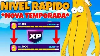 *SEM TIMER* MELHOR MAPA DE XP para SUBIR DE NIVEL RAPIDO na NOVA TEMPORADA