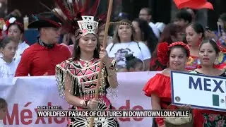 Louisville's Worldfest holds Parade of Cultures in downtown