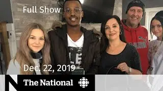 The National for Dec. 22, 2019 &mdash;  A student's 'Christmas miracle,' on-demand airlines and commuting