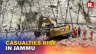 Ramban Tunnel Collapse: Fifth Body Recovered from Jammu as Rescue Ops Continue