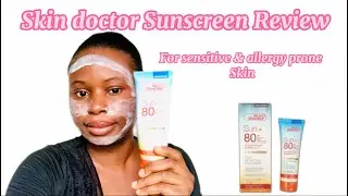 Everything you need to know about skin doctor sunscreen/ white cast?/face cream??/ price!! Etc.