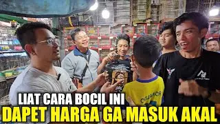GEGERKAN PASAR ! BOCIL INI BORONG BURUNG DIKIOS ALHAMDULLAH GAK MASUK AKAL LOAT HARGANYA