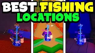 Лучшие места для рыбалки в Fisch Roblox
