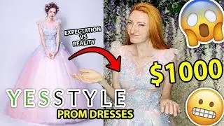 YESSTYLE HAUL | Примерка выпускного платья за 1000 долларов 2019 😬😱*ожидание vs реальность*