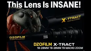 This Probe Zoom Macro Lens Is INSANE! | DZOFilm X-Tract 18&ndash;28mm T8 Unboxing