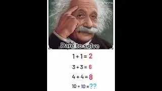 Dare to solve maths quiz: puzzle iq test 🧐 #maths #mathematics #viral #iqtest #shorts #ytshorts
