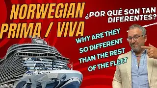 Por qué Norwegian Prima y Norwegian Viva son tan diferentes al resto de la flota