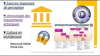 Révision générale; Vidéo spéciale ENA en poche! perception et chronologie et architecture