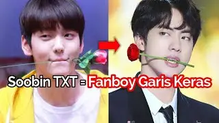 Momen Choi Soobin TXT Tunjukkan Dia Adalah Fanboy Garis Depan Jin BTS  Kim Seokjin