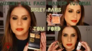 LUXURY FULL FACE MAKEUP TUTORIAL! ABOUT ONLY TWO BEAUTY BRANDS TOM FORD & SISLEY PARIS | Neri Omar