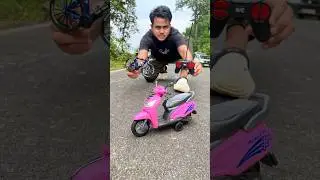 Mini Cycle and Remote Control Scooter Unboxing & testing