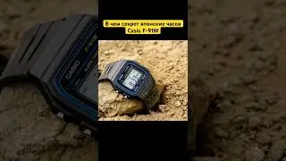 В чем секрет японских часов Casio F-91W #casio #факты #history #интересные_факты