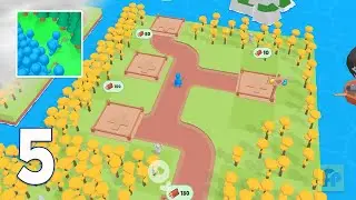 Join Lumberjack: Craft & Build - Walkthrough Gameplay Part 5 Island 2 Region 6