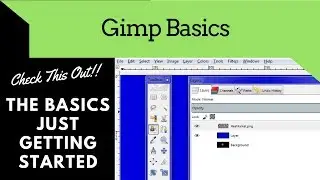Merch By Amazon Gimp Tutorial 2 - Very Basics where to start