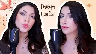 💋 Philips StyleCare Prestige Auto Curler With Smart Curling System Demo & Review - Normal Speed